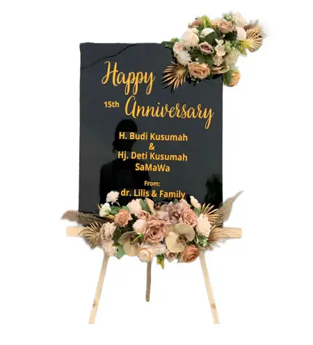 Papan Bunga Akrilik Cigending
